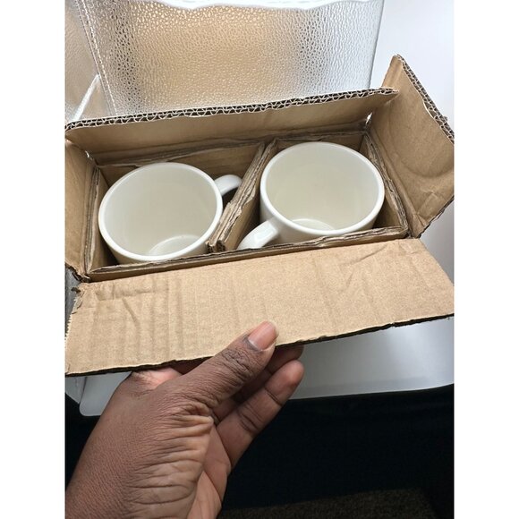 Room Essentials Stoneware Be Kind Mugs Set Of 2 Microwave & Dishwasher Safe NIB - Picture 9 of 9